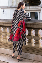 3-PC Unstitched Printed Lawn Collection AG5-01