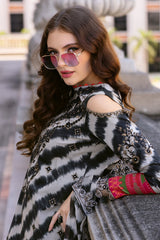 3-PC Unstitched Printed Lawn Collection AG5-01