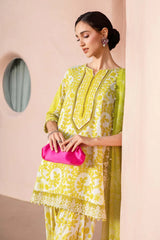 Maria B - 3 Piece Unstitched Printed Lawn Suit | MPT-2504-A