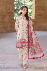 02 Printed Lawn Suit PPLR-005