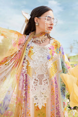 Maria B - 3 Piece Unstitched Printed Lawn Suit | MPT-2509-A