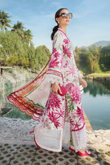 Maria B - 3 Piece Unstitched Printed Lawn Suit | MPT-2510-A