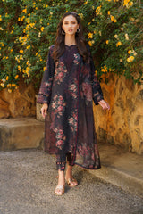 IZNIK- UE-214 - 03 pcs Embroidered Lawn
