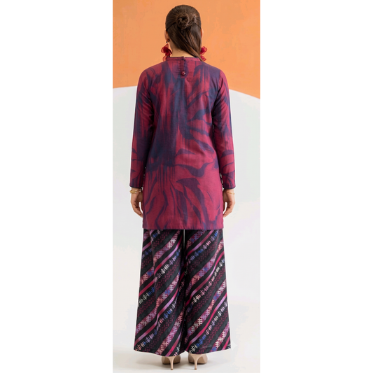 02 Pcs Unstitched Printed Lawn Suit by Gul Ahmed YGA-004