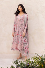 IZNIK Printkari Unstitched Printed  Lawn Suit DL-09