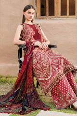 Maria B - 3 Piece Unstitched Printed Lawn Suit | MPT-2512-A
