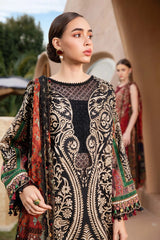 Maria B - 3 Piece Unstitched Printed Lawn Suit | MPT-2512-B