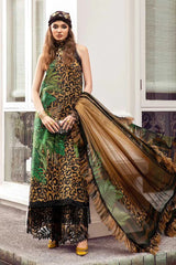 Maria B 03 pcs Un Stitched Suit - MRB 155