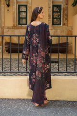 IZNIK- UE-214 - 03 pcs Embroidered Lawn