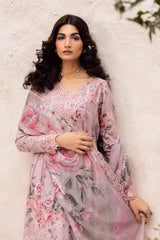 IZNIK Printkari Unstitched Printed  Lawn Suit DL-09