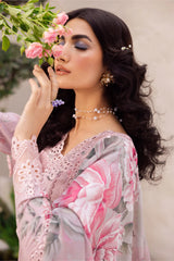 IZNIK Printkari Unstitched Printed  Lawn Suit DL-09