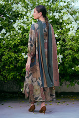 Baroque - 03 pcs Digital Printed Lawn IF-25-027