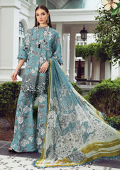 Maria B 03 pcs Un Stitched Suit - MRB 158
