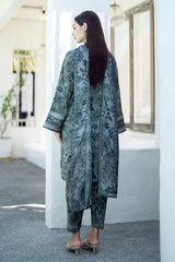 BAROQUE - 03 pcs DIGITAL PRINTED LAWN UF-551