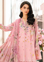 Maria B - 3 Piece Unstitched Embroidered Lawn Suit | MPT-2603-B