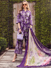 Maria B 03 pcs Un Stitched Suit - MRB 159