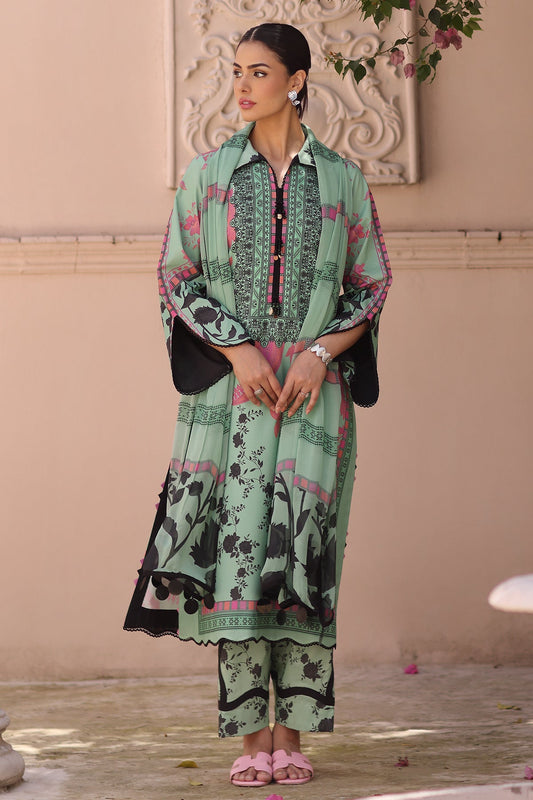 3-PC Unstitched Printed Lawn C-Print Vol 2 CP6-19