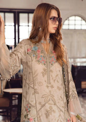 Maria B 03 pcs Un Stitched Suit - MRB 160