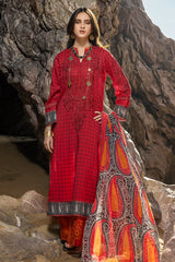 3-Pc Unstitched Premium Lawn Collection SN4-04