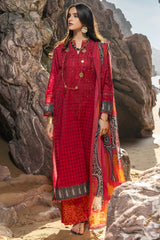 3-Pc Unstitched Premium Lawn Collection SN4-04