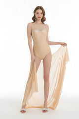 Skin Luxe Premium Rhinestone Dress - 2 Pcs