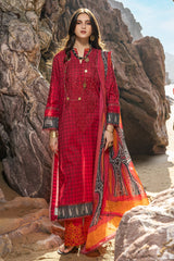 3-Pc Unstitched Premium Lawn Collection SN4-04