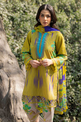 3-PC Unstitched Printed Lawn Collection CP5-16