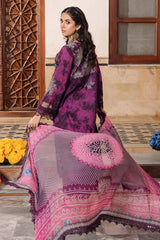 3-PC Unstitched Chunri Embroidered Lawn Collection CH4-08
