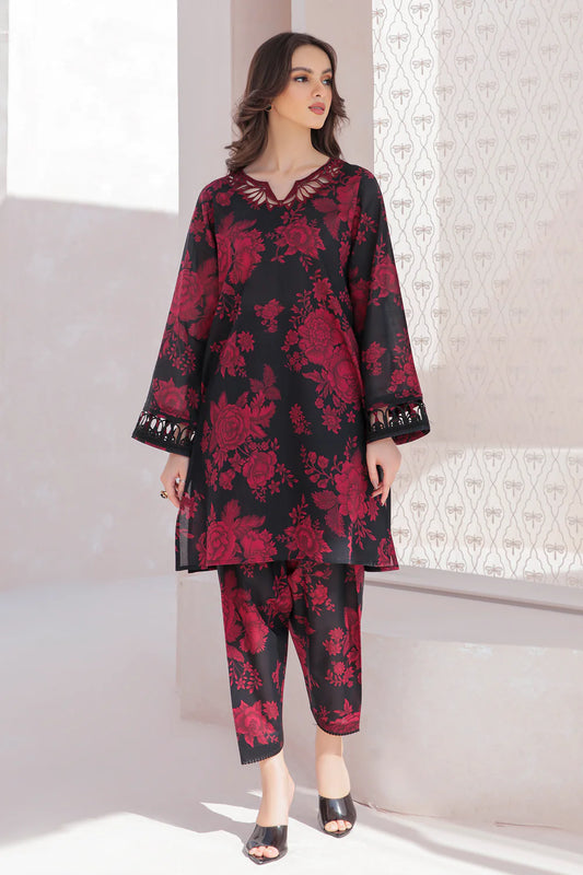 Baroque| 02 pcs Unstitched All over Printed Lawn (WP2407)
