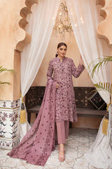 Nishat Linen 3 Piece Printed Suit - 42201276-R