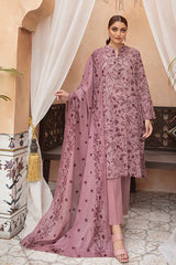 Nishat Linen 3 Piece Printed Suit - 42201276-R