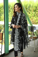 Nishat Linen 3 Piece Printed Suit - 42201566-R