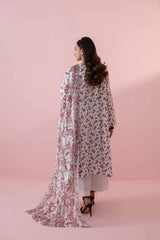 Nishat Linen 3 Piece Printed Suit - 42302120-R