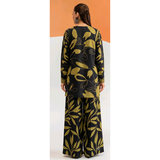02 Pcs Unstitched Printed Lawn Suit by Gul Ahmed YGA-002