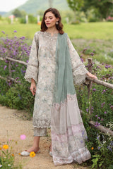 Baroque 3-PC Unstitched Enboirdered Lawn SF-20037