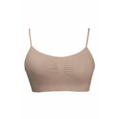 Free Size Non-Padded Scilla Sports Bra - Beige