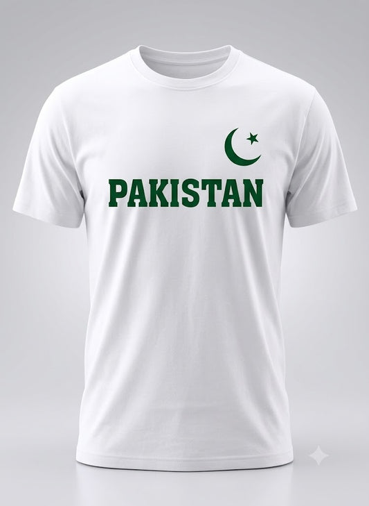 Pakistan Tshirt White