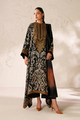 Baroque 2 pcs Printed Unstitched Lawn Suit - SF-4289
