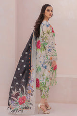 Baroque| 02 pcs Unstitched All over Printed Lawn (WP2404)