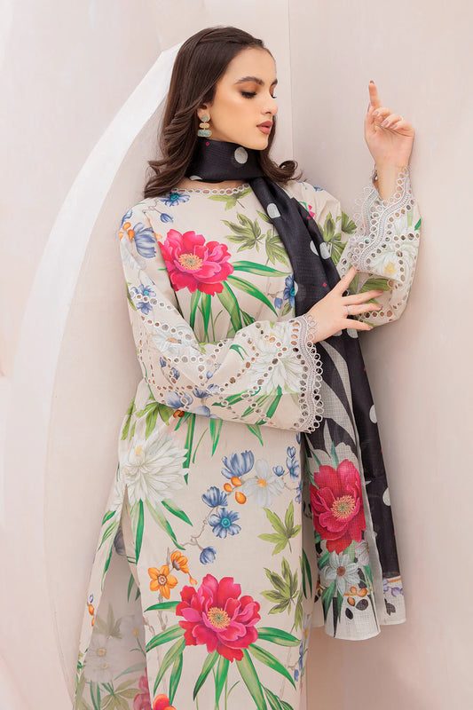 Baroque| 02 pcs Unstitched All over Printed Lawn (WP2404)