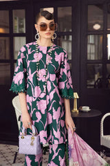 Maria B 03 pcs Un Stitched Suit - MRB 154
