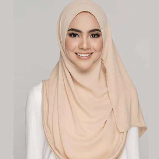 Instant Hijaab with 2 Loops - SKIN C-5