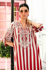 Maria B - 3 Piece Unstitched Embroidered Lawn Suit | MPT-2609-A
