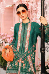 Maria B - 3 Piece Unstitched Embroidered Lawn Suit | MPT-2610-A