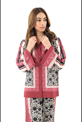 Sadia Asad - 02 pcs Digital Printed Lawn IF-25-008