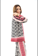 Sadia Asad - 02 pcs Digital Printed Lawn IF-25-008