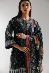 Ethnic 3 Piece Printed Suit - 202/902