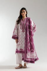Ethnic 3 Piece Printed Suit - 202/509