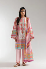 Ethnic 3 Piece Printed Suit - 202/425