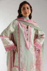 Ethnic 3 Piece Printed Suit - 202/127